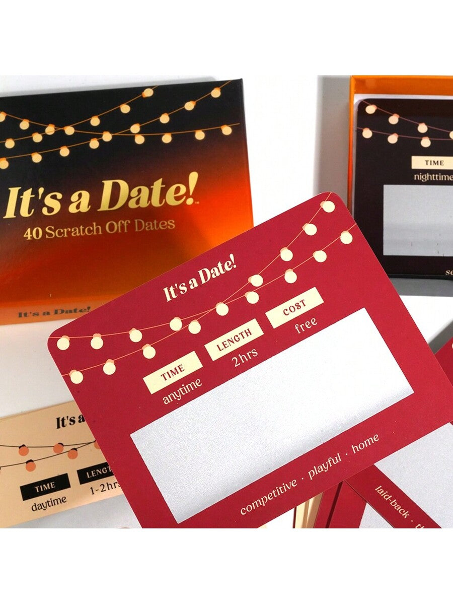 It's a Date!, 40 Fun and Romantic Scratch Off Date Ideas