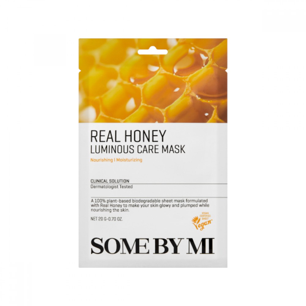 SOME BY MI - Real Honey Luminous Treatment Mask - 1pc