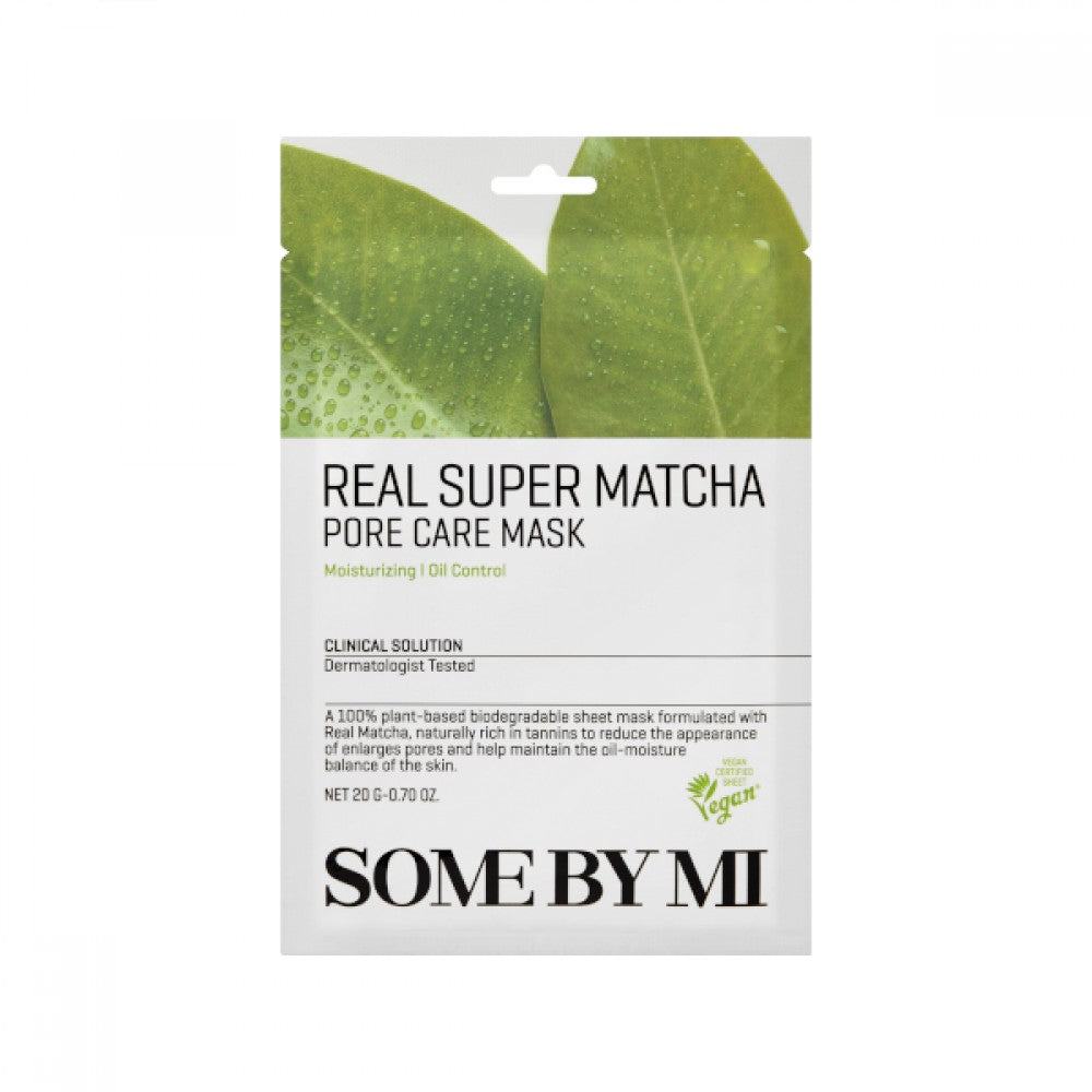 SOME BY MI - Real Super Matcha Pore Care Mask - 1pc