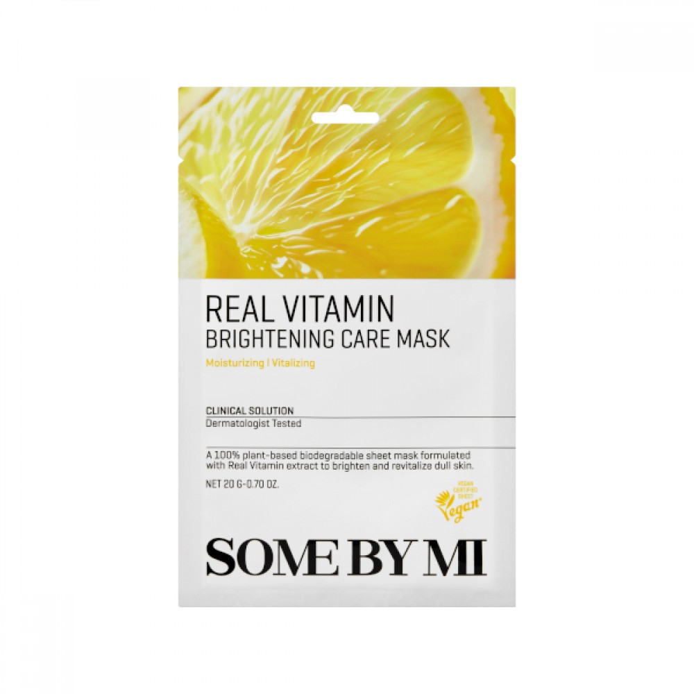 SOME BY MI - Real Vitamin Brightening Treatment Mask - 1pc